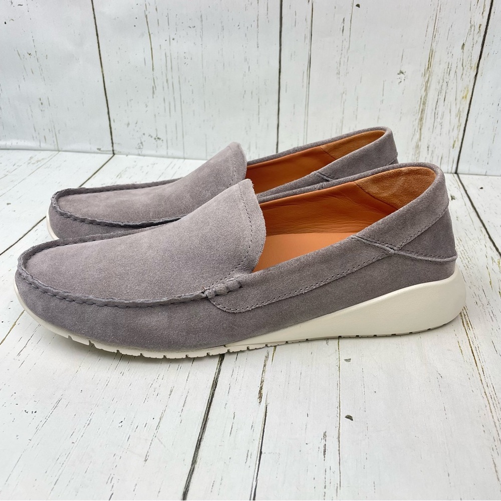 OluKai Ka’a Suede Slip-On‎ Loafers *Cooler Grey
